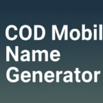 Call of Duty Mobile Name Generator