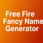 Free Fire Fancy Name Generator