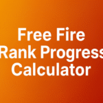 Free Fire Rank Progress Calculator