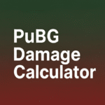 PUBG damage calculator